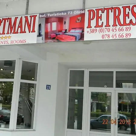 Petreski Apartments 1 Ohrid Exterior photo
